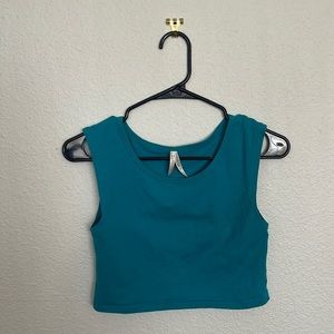 Teal Women’s Contour Muscle Tank